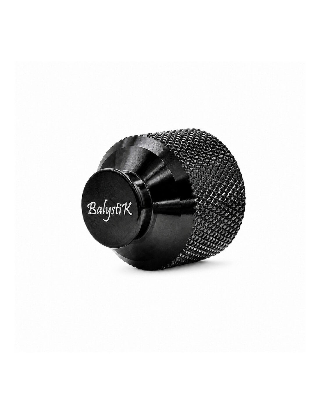 Balystik CNC aluminum cap for HPA tank with O-rings - Black Ops
